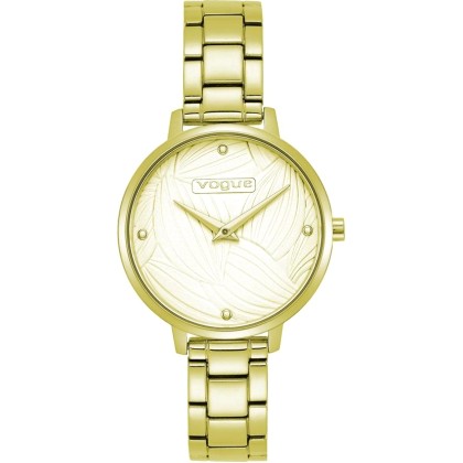 VOGUE Romantic - 814242 Gold case with Stainless Steel Bracelet