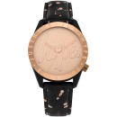 HYPE Ladies - HYL002BRG  Black case with Black Leather Strap