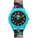 HYPE Kids - HYK008BU  Turquoise case with Multicolor Rubber Stra