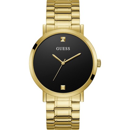 GUESS Unisex - W1315G2 , Gold case with Stainless Steel Bracelet