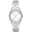 DKNY Nolita Crystals - NY2901, Silver case with Stainless Steel 