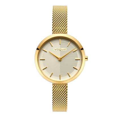 VOGUE Scarlet - 814942 Gold case with Stainless Steel Bracelet