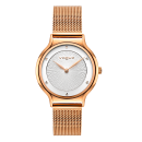 VOGUE Crystal - 814551 Rose Gold case with Stainless Steel Brace