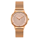 VOGUE Crystal - 814552  Rose Gold case with Stainless Steel Brac