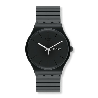SWATCH Mystery Life - SUOB708A Black case, with Stainless Steel 