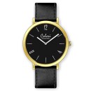 COLORI Phantom - COL440 Gold case, with Black Leather Strap