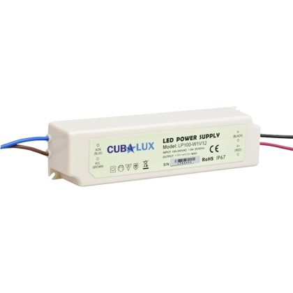 Στεγανό τροφοδοτικό LED Cubalux 35/60/100/200 Watt 12VDC IP67 15