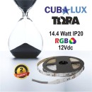 Ταινία LED 14,4W IP20 12V RGB 5M TORA 50-0032 Cubalux