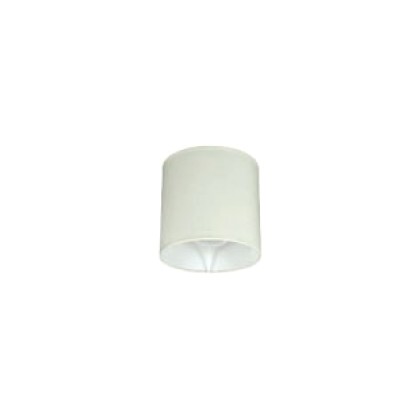 Καπέλο φωτιστικού VK/Round υφασμάτινο λευκό στρογγυλό Φ18 VK Hel