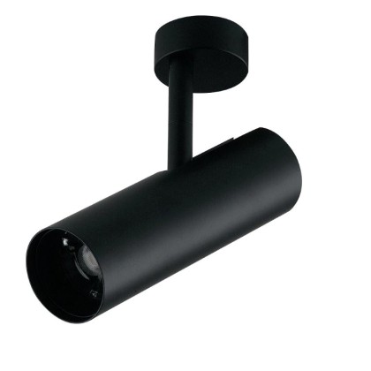 Σποτ Φωτιστικό Οροφής LED-ROCKET-APC μαύρο INTEC Μαύρο