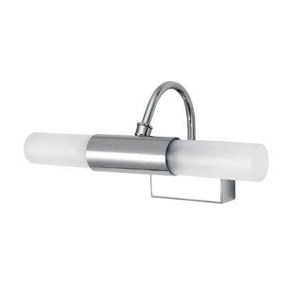 Απλίκα Φωτιστικό Μπάνιου SPOT-B-ROBY χρώμιο INTEC Λευκό - Χρώμιο