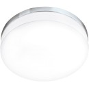Πλαφονιέρα μπάνιου LED LORA στρογγυλή οπαλίνα Φ42 Eglo Λευκό Χρώ