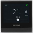 Έξυπνος WiFi θερμοστάτης RDS110 με οθόνη αφής μαύρος Siemens Μαύ