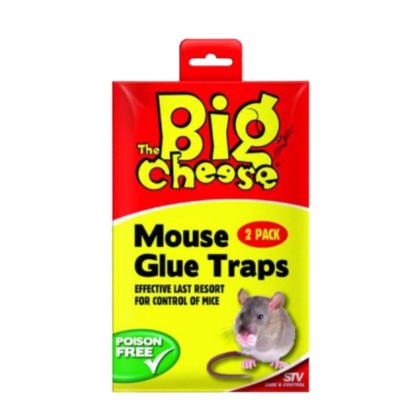 Παγίδα ετοιμόχρηστη με κόλλα για ποντίκια 2 τεμαχίων