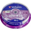 Verbatim DVD+R Double Layer 8,5GB matt silver