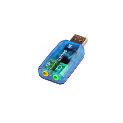 USB 5.1 3D sound card