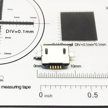 Επαφή φόρτισης micro USB Charging Port 5 pin για tablet