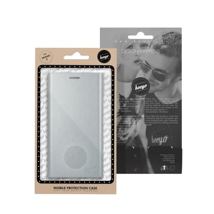 Θήκη κινητού για Samsung S8 G950 Beeyo Book Grande case silver