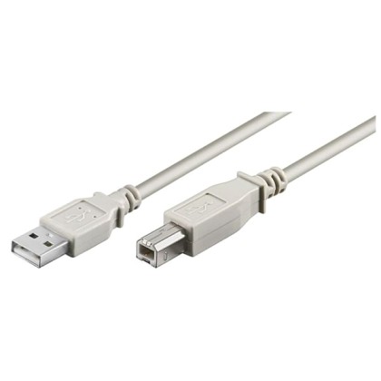 Καλώδιο Εκτυπωτή USB A σε USB B 1.5m DeTech High Quality