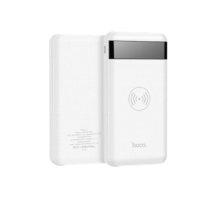 HOCO Wireless PowerBank Astute J11 10000 mAh λευκό