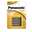 Αλκαλικές μπαταρίες Panasonic Alkaline Power AAA (4τμχ)
