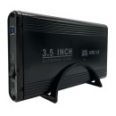 Powertech Θήκη σκληρού δίσκου Sata 3.5″ USB 3.0 External Case up