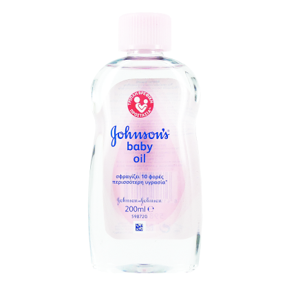 JOHNSON S Baby Oil Ενυδατικό Λάδι για Μωρά + Ενήλικες, 200ml