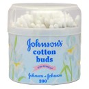 JOHNSON S Cotton Buds Μπατονέτες από 100% αγνό βαμβάκι, 200 τεμά