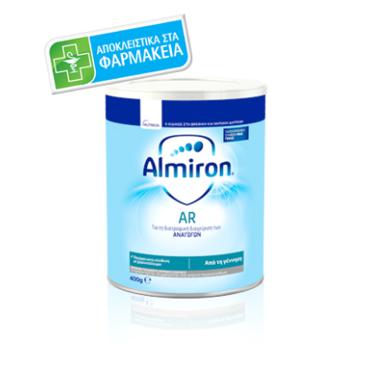 NUTRICIA Almiron AR Αντιαναγωγικό Βρεφικό Γάλα 0-12 μηνών, 400g