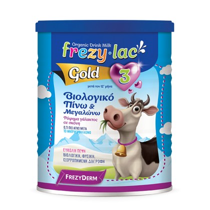 FREZYLAC GOLD 3 Βιολογικό Γάλα σε Σκόνη από 12 μηνών, 400g
