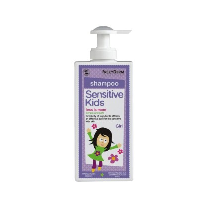 FREZYDERM Sensitive Kids Shampoo Girls Παιδικό Σαμπουάν για Κορί