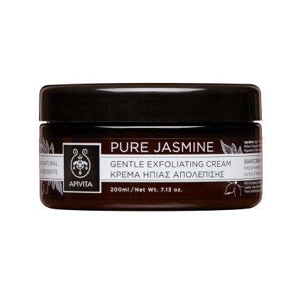 APIVITA Pure Jasmine Body Scrub Κρέμα Ήπιας Απολέπισης με Γιασεμ