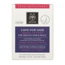 APIVITA Caps for Hair Συμπλήρωμα Διατροφής για υγιή Μαλλιά και Ν