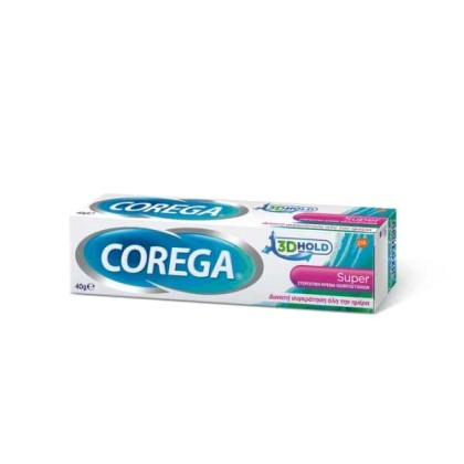GSK Corega Super Στερεωτική Κρέμα Οδοντοστοιχιών με Γεύση Μέντα,