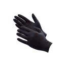 Γάντια Νιτριλίου Μαύρα Μιας Χρήσης Χωρίς Πούδρα MEDIUM, 100 τεμά