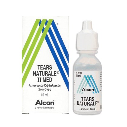 ALCON Tears Naturale II MED Λιπαντικές Οφθαλμικές Σταγόνες, 15ml