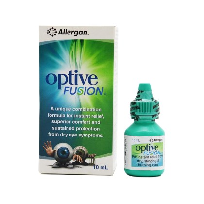 ALLERGAN Optive Fusion Οφθαλμικές Σταγόνες με Υαλουρονικό Οξύ, 1