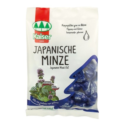 KAISER Japanische Minze Καραμέλες με γέμιση ελαίου Ιαπωνικής Μέν
