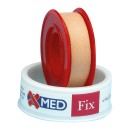 X-MED Ρολό Fix - Υφασμάτινη στηρικτική ταινία 5m x 1,25cm ΚΑΦΕ Χ