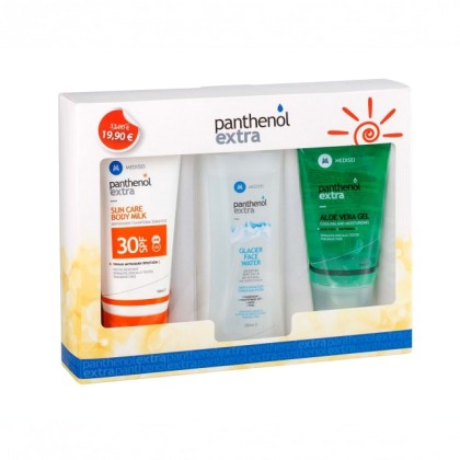 PANTHENOL EXTRA Promo Pack Sun Care Body Milk SPF30 150ml + Glac