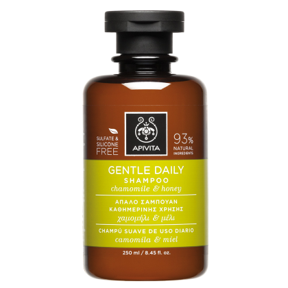 APIVITA Gentle Daily Shampoo Σαμπουάν Καθημερινής Χρήσης με Χαμο