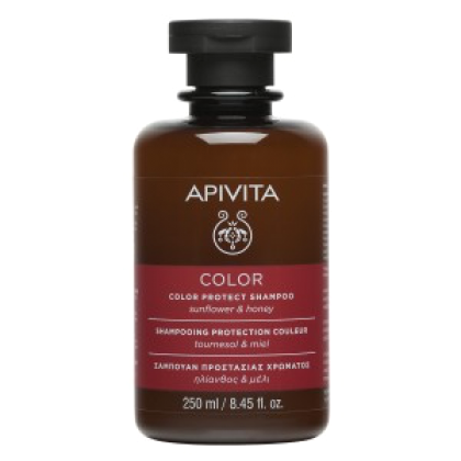 APIVITA Color Protect Shampoo Σαμπουάν Προστασίας Χρώματος με Hλ