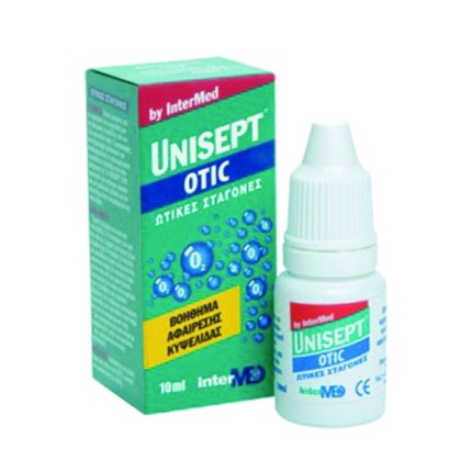 UNISEPT Otic Drops Ωτικές Σταγόνες, 10ml