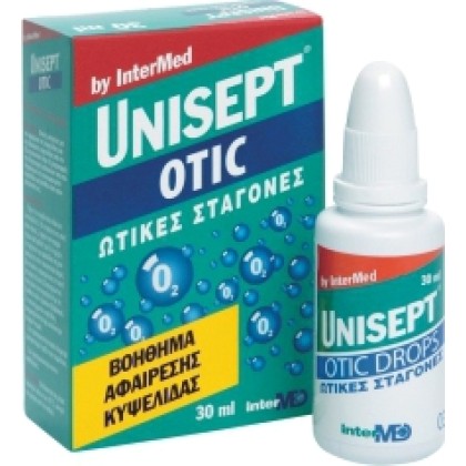 UNISEPT Otic Drops Ωτικές Σταγόνες, 30ml