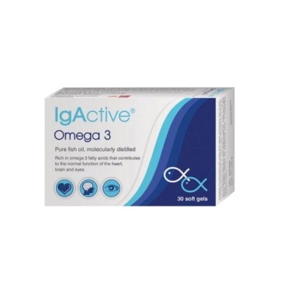 NOVAPHARM - IgActive Omega 3 Αγνό Ιχθυέλαιο Μοριακής Απόσταξης -