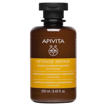 APIVITA Nourish + Repair Shampoo Σαμπουάν Θρέψης + Επανόρθωσης μ