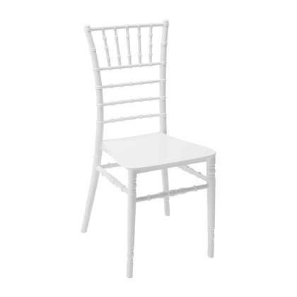 Καρέκλα Πλαστική Λευκή "Tiffany" 40x43x92εκ