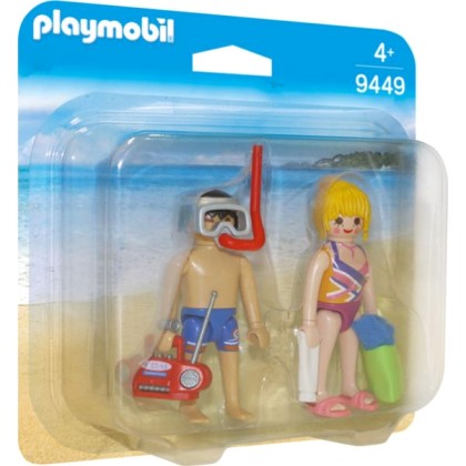 Playmobil Duo Pack Λουόμενοι στην παραλία