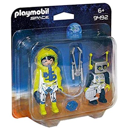 Playmobil Duo Pack Αστροναύτης και ρομπότ