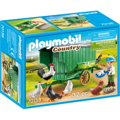 Playmobil Κοτέτσι με ρόδες